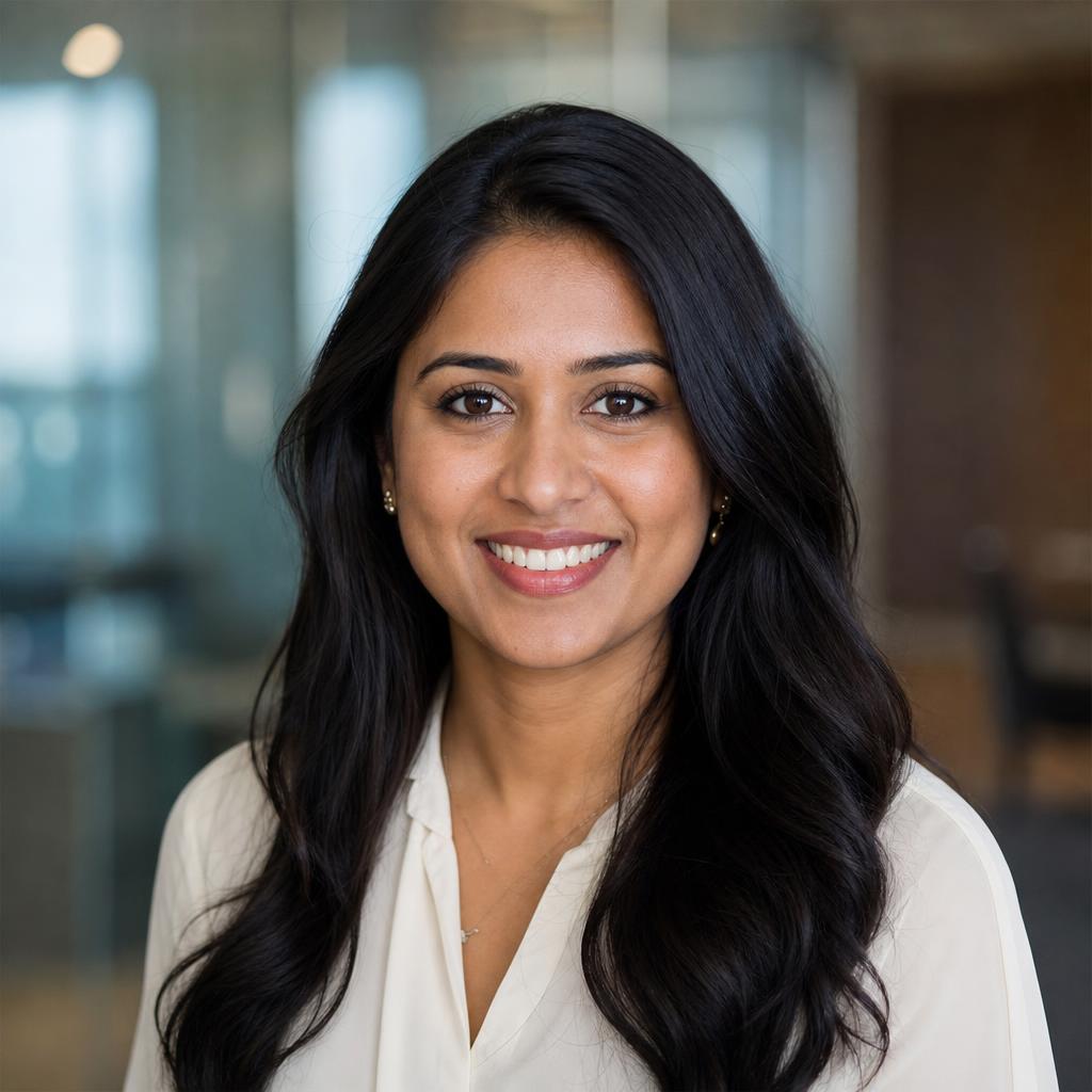 Portrait of Priya Sharma, Senior Policy Analyst at BGR REMOVAL